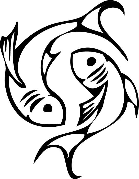 Pisces Fish Drawing at Explore collection of