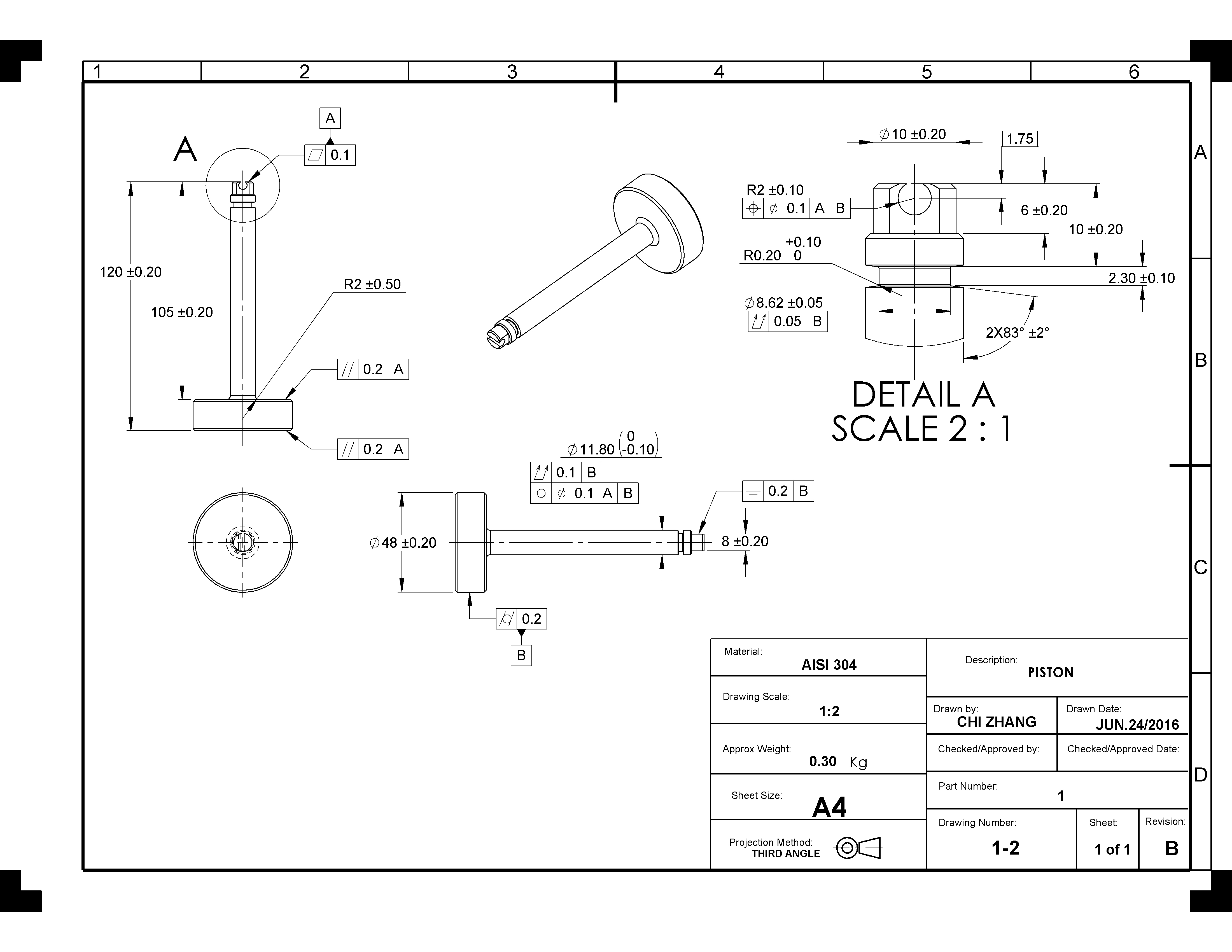 4400x3400 fire piston design and machining seelio - Piston Drawing
