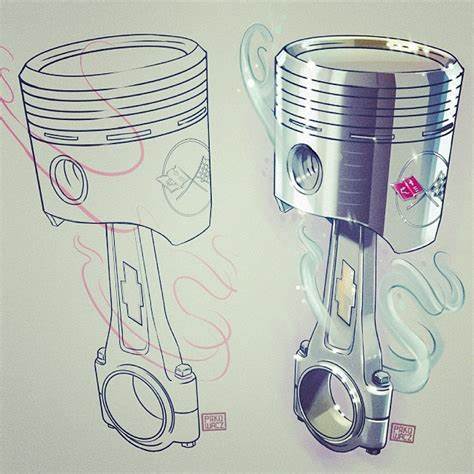 474x474 piston tattoo outline gtgt - Piston Tattoo Drawing