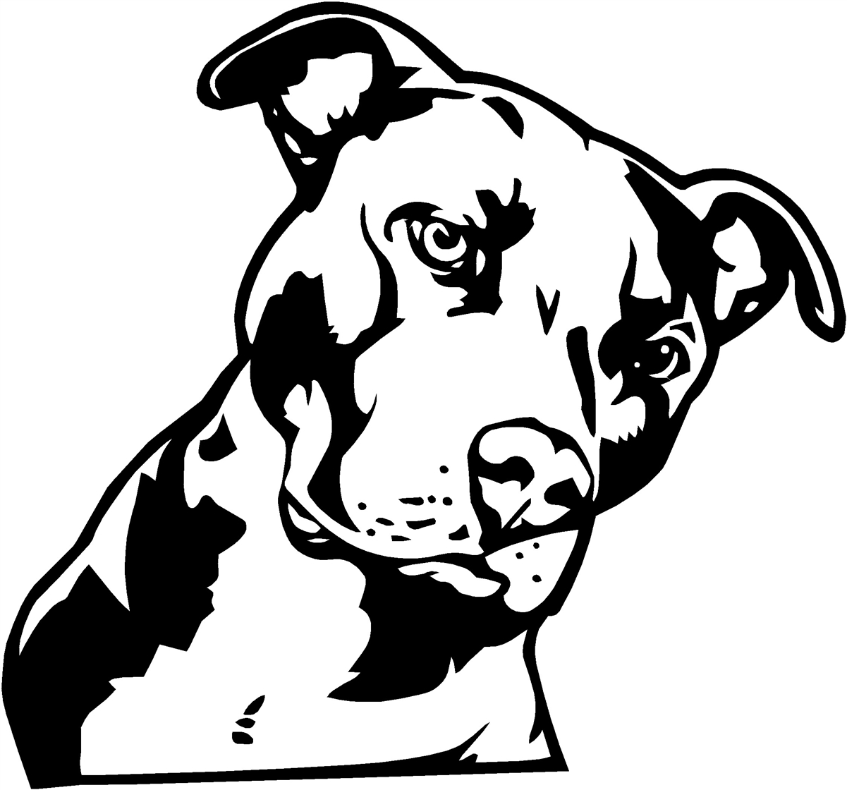 1201x1120 pitbull clipart cartoon baby - Pitbull Cartoon Drawing