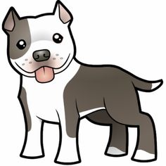 236x236 pitbull dog love transparent png clipart free download - Pitbull Cartoon Drawing