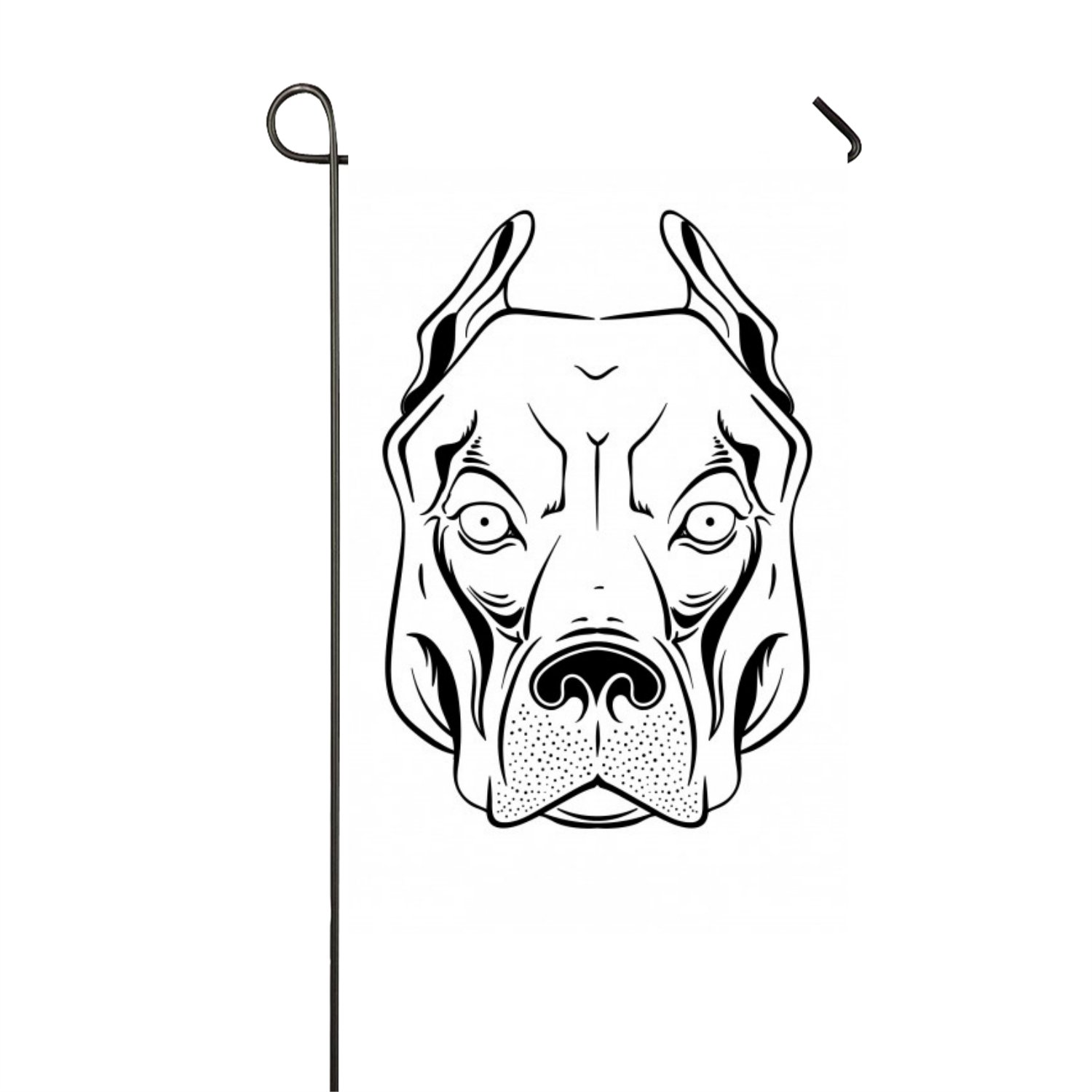 1500x1500 Frank Marner Pitbull Head Drawing Icon Vector - Pitbull Head Drawing