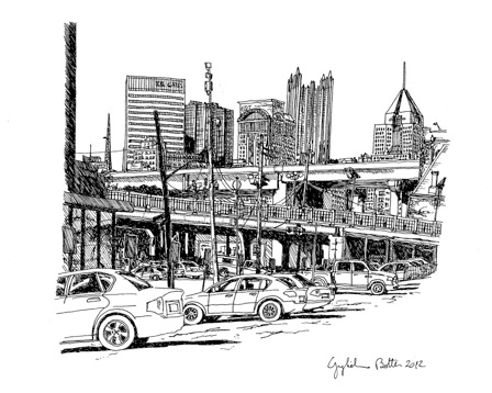 448x358 Pittsburgh - Pittsburgh Drawings