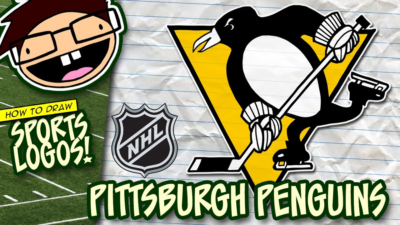 1280x720 how to draw pittsburgh penguins logo - Pittsburgh Penguins Drawings