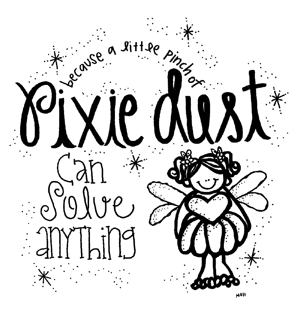 1037x1077 Pixie Dust - Pixie Dust Drawing