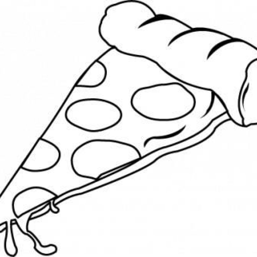1024x1024 pizza clipart black and white spring clipart house clipart - Pizza Drawing Black And White