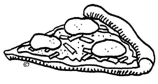 544x290 pizza clipart black and white images free download - Pizza Drawing Black And White