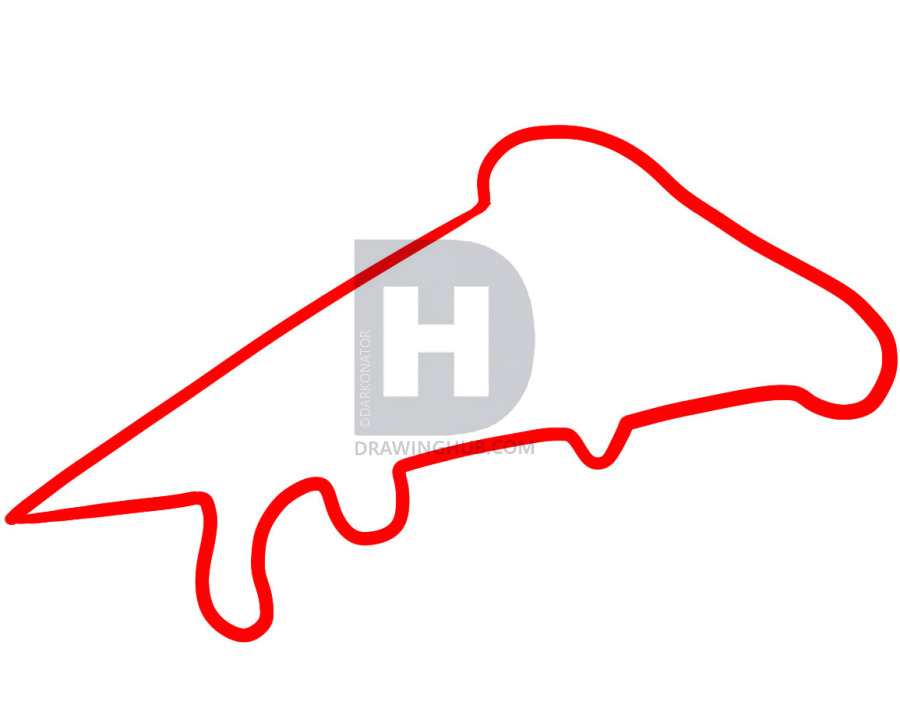 900x720 How To Draw Pizza, Step - Pizza Drawing Images