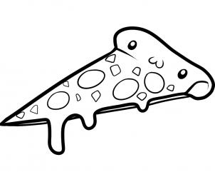 302x241 How To Draw How To Draw Pizza - Pizza Drawing Images