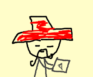 300x250 wise chinese man with pizza hut logo for hat drawing - Pizza Hut Drawing