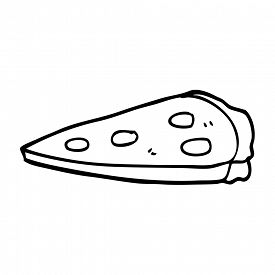 275x275 Cartoon Pizza Photos And Images - Pizza Line Drawing