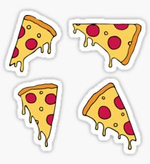 210x230 Pepperoni Drawing Stickers Redbubble - Pizza Slice Drawing