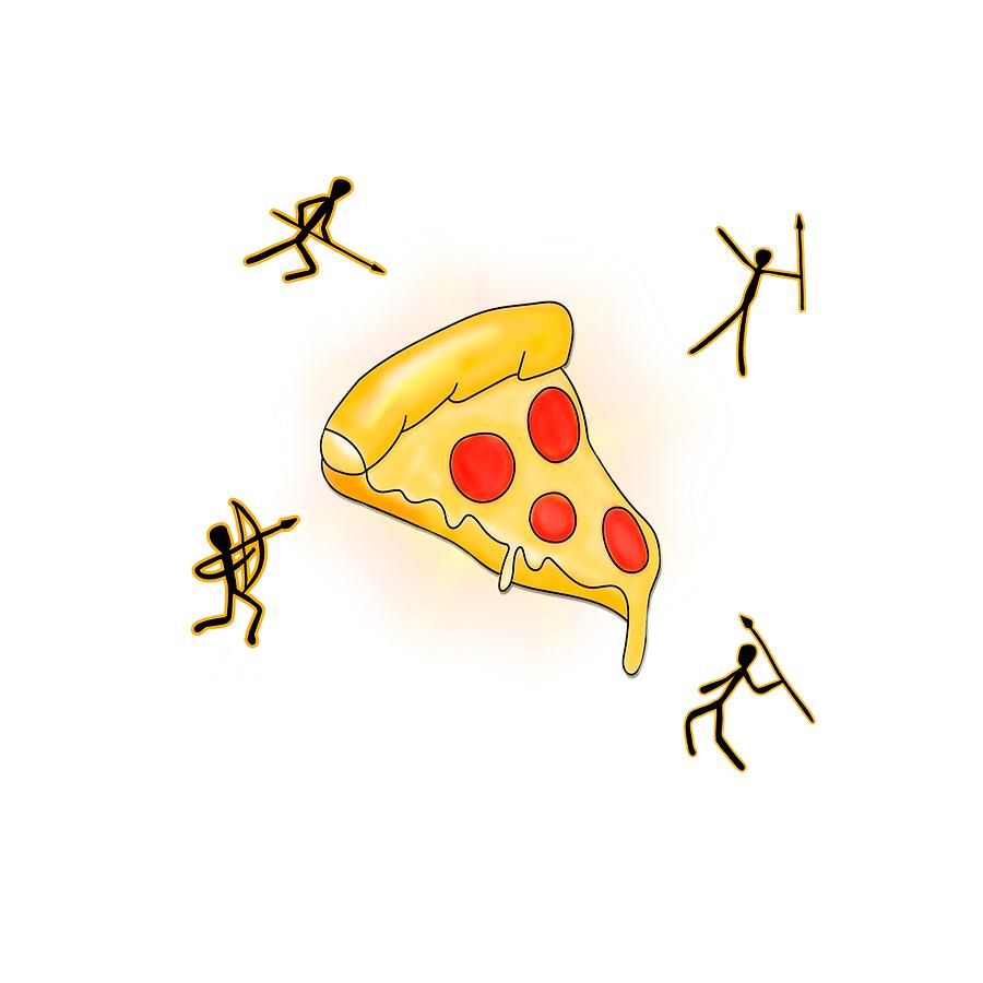 900x900 the last pizza slice drawing - Pizza Slice Drawing