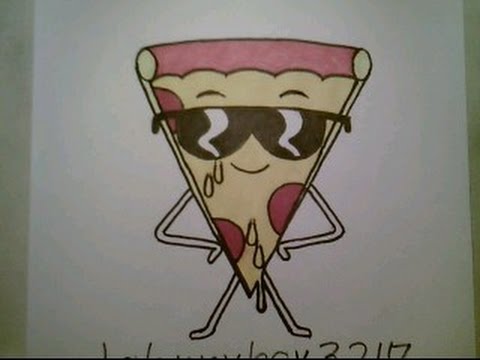480x360 How To Draw Pizza Steve From Uncle Grandpa Cartoon Character Easy - Pizza Steve Drawing