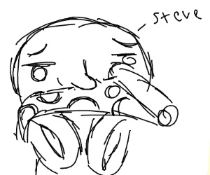 300x250 Pizza Steve Drawing - Pizza Steve Drawing