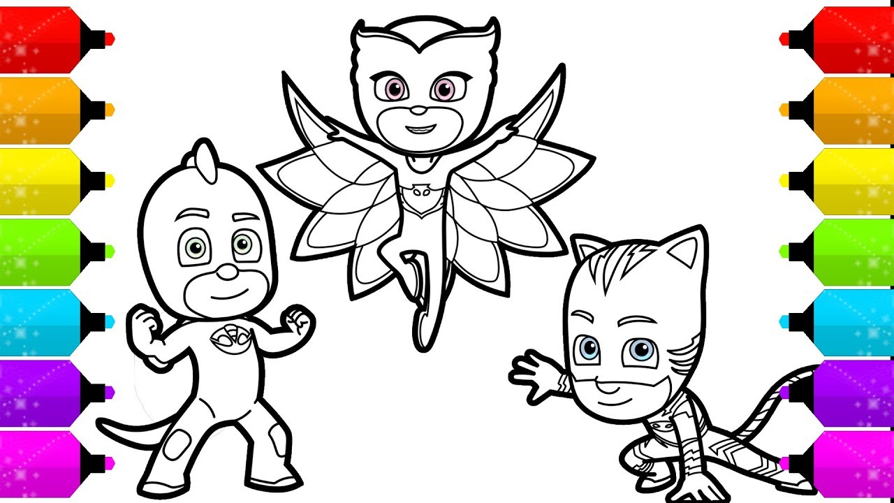 Download Pj Masks Drawing at PaintingValley.com | Explore collection of Pj Masks Drawing