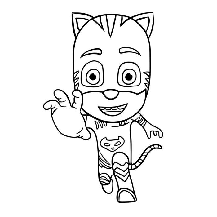 700x700 how to draw pj masks coloring pages - Pj Masks Drawing