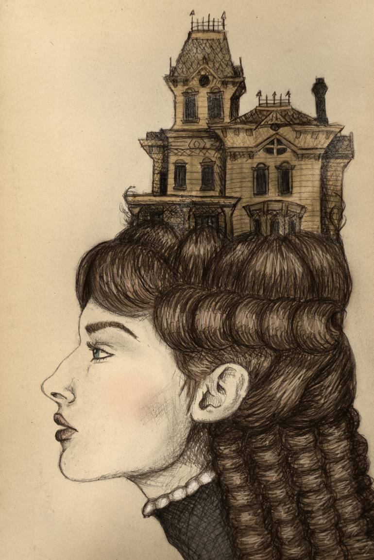 770x1153 another time and place - Place Drawing