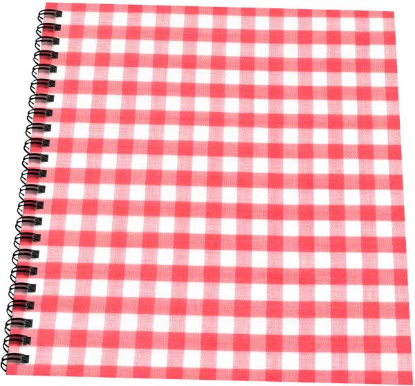600x558 Db Red And White Gingham Pattern - Plaid Drawing
