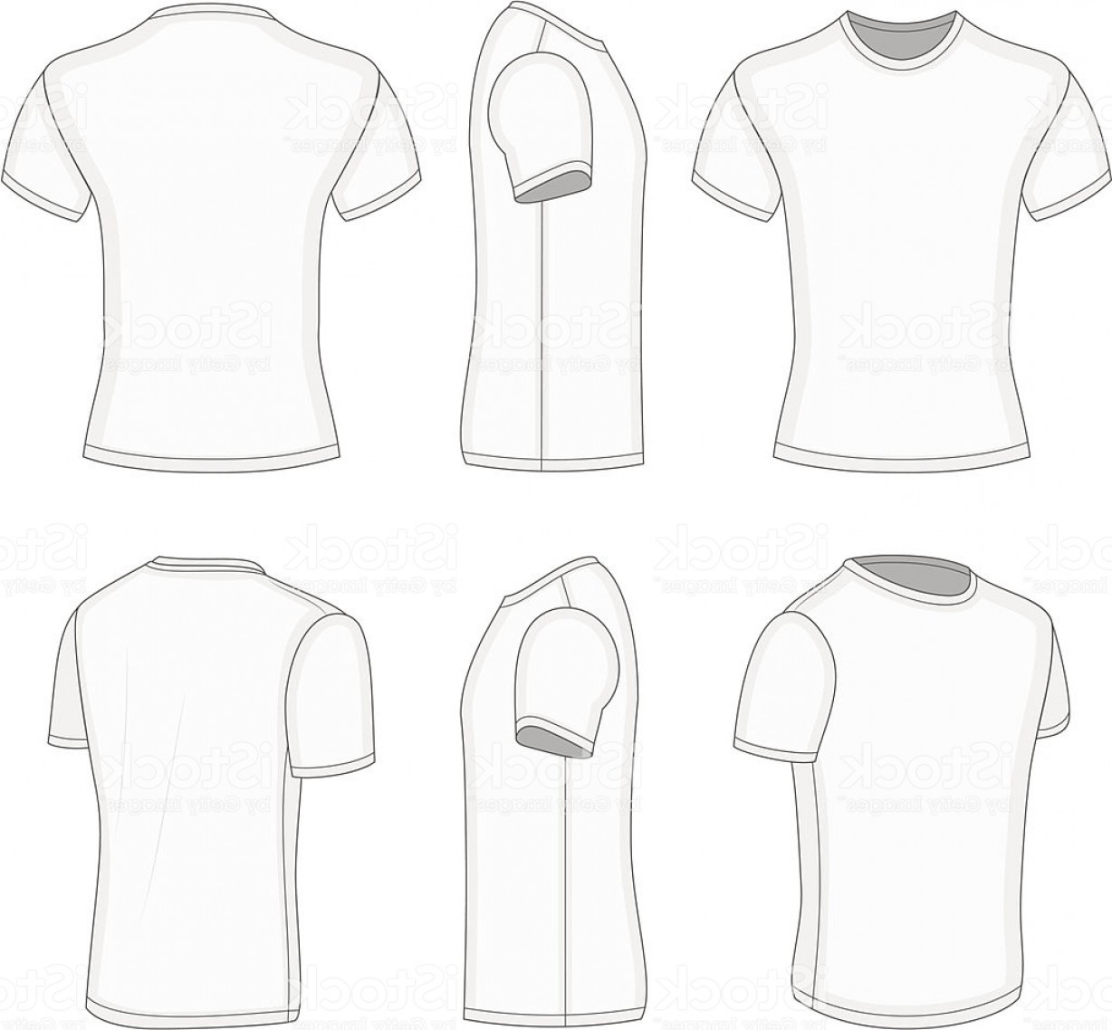 Plain White T Shirt Drawing at PaintingValley.com | Explore collection ...