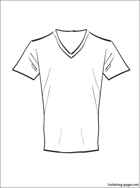 560x750 Shirt And Pants Coloring Pages Best Of Blank T Shirt Coloring - Plain White T Shirt Drawing