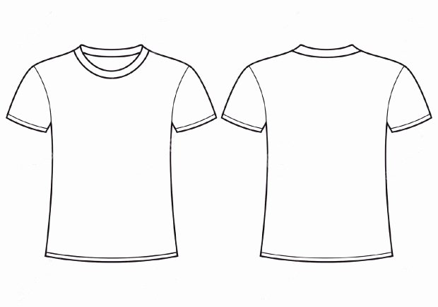 Plain White T Shirt Drawing at PaintingValley.com | Explore collection