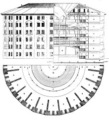 220x243 Architectural Drawing - Plan Elevation Section Drawing