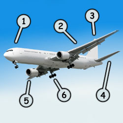 250x250 Drawing A Cartoon Airplane - Plane Cartoon Drawing