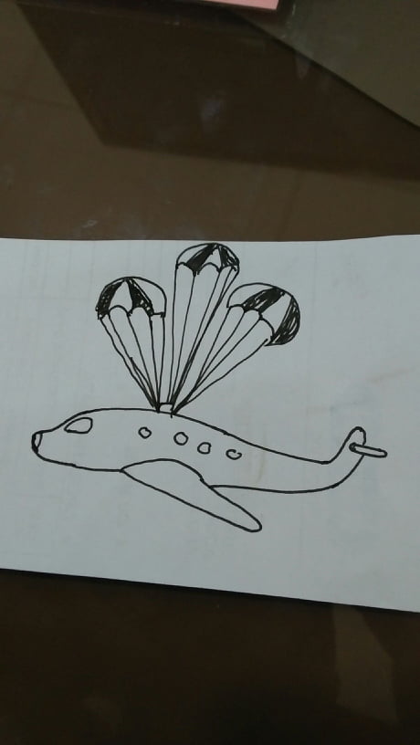 460x816 ignore the drawing just mind the idea, what if planes had this - Plane Crash Drawing
