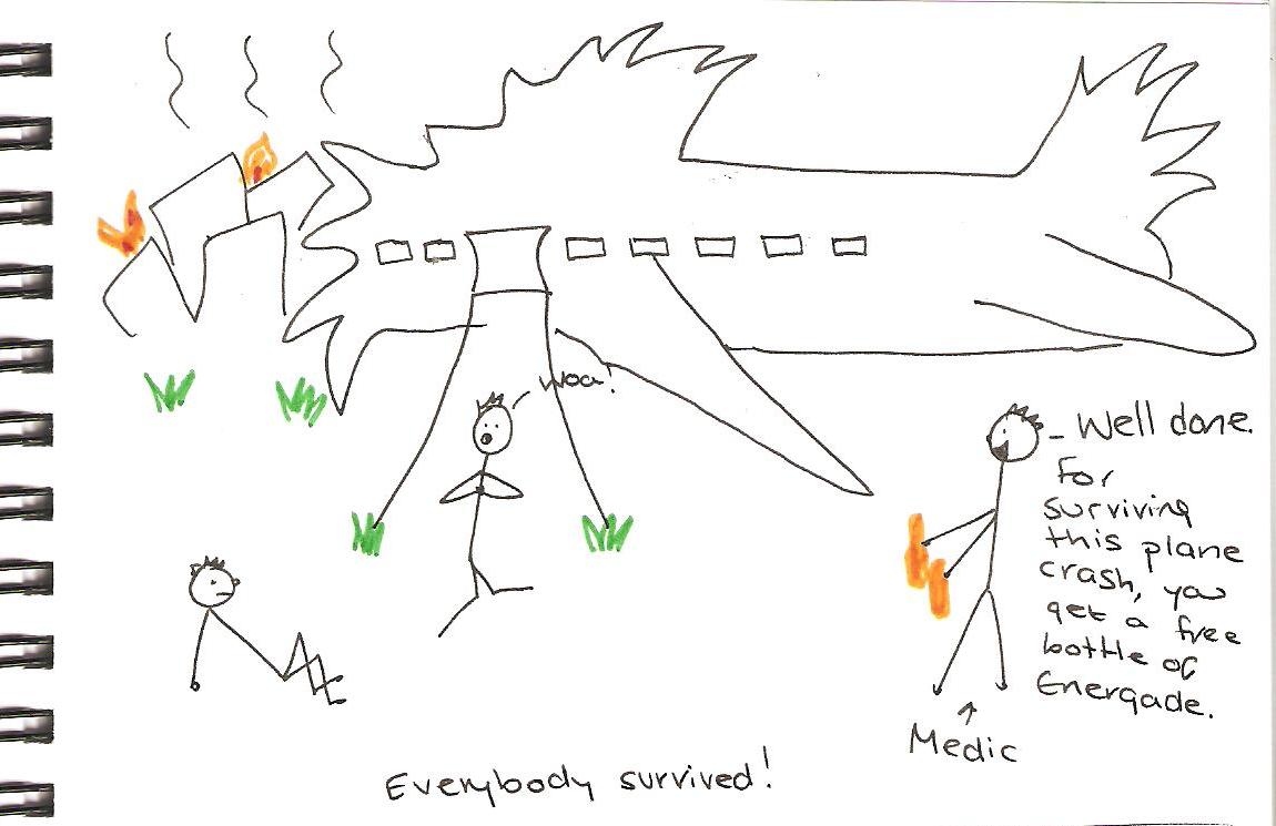 1150x745 plane crash dreams in lornaland - Plane Crash Drawing