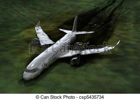450x320 airplane crash, image - Plane Crash Drawing