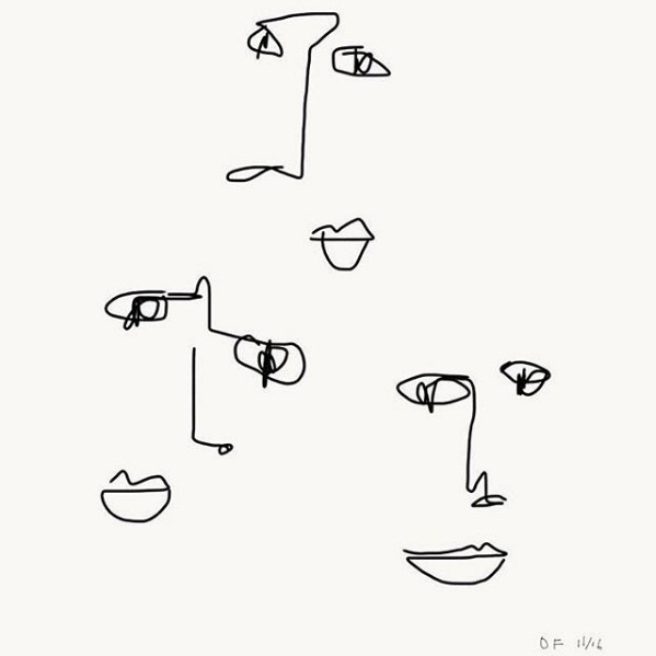 599x599 drawing on a plane, while the lady across the aisle looks over my - Plane Line Drawing