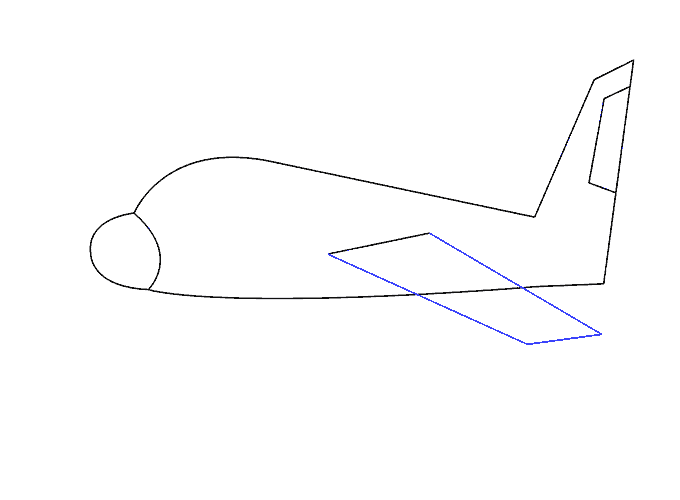 680x500 How To Draw An Airplane Easy Drawing Guides - Plane Line Drawing