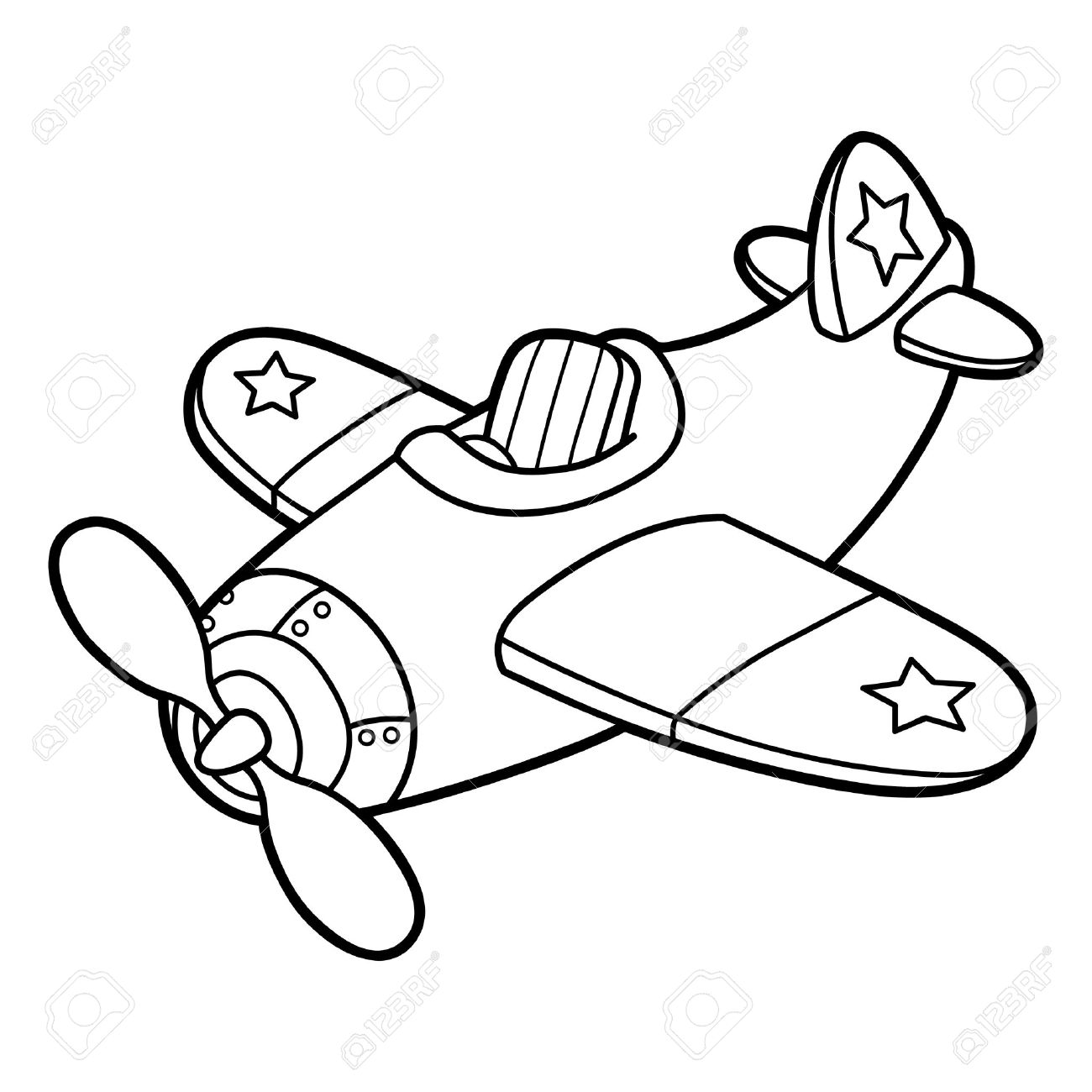 1300x1300 Cartoon Plane Drawing At Getdrawings Com Free For Personal Use - Plane Outline Drawing