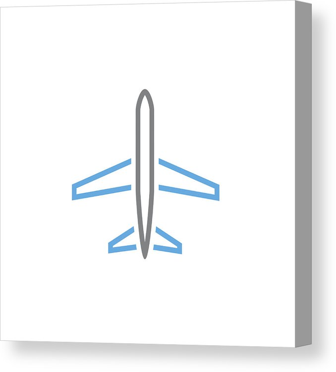 678x750 plane line icon, outline aircraft vector icon, linear airplane - Plane Outline Drawing