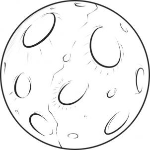 302x302 draw a planet, step - Planet Drawing