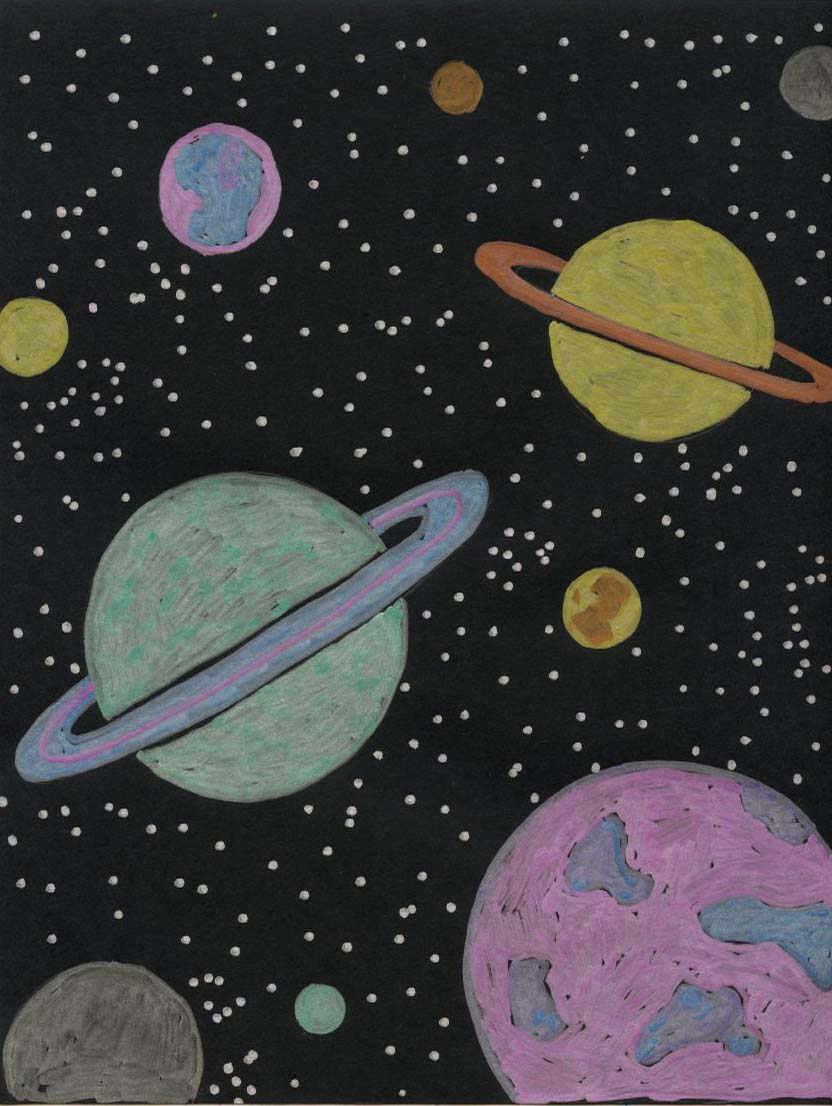 832x1106 planet drawing fun art projects for kids - Planet Drawing