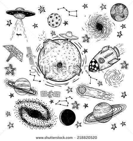 446x470 planet drawing - Planet Drawing