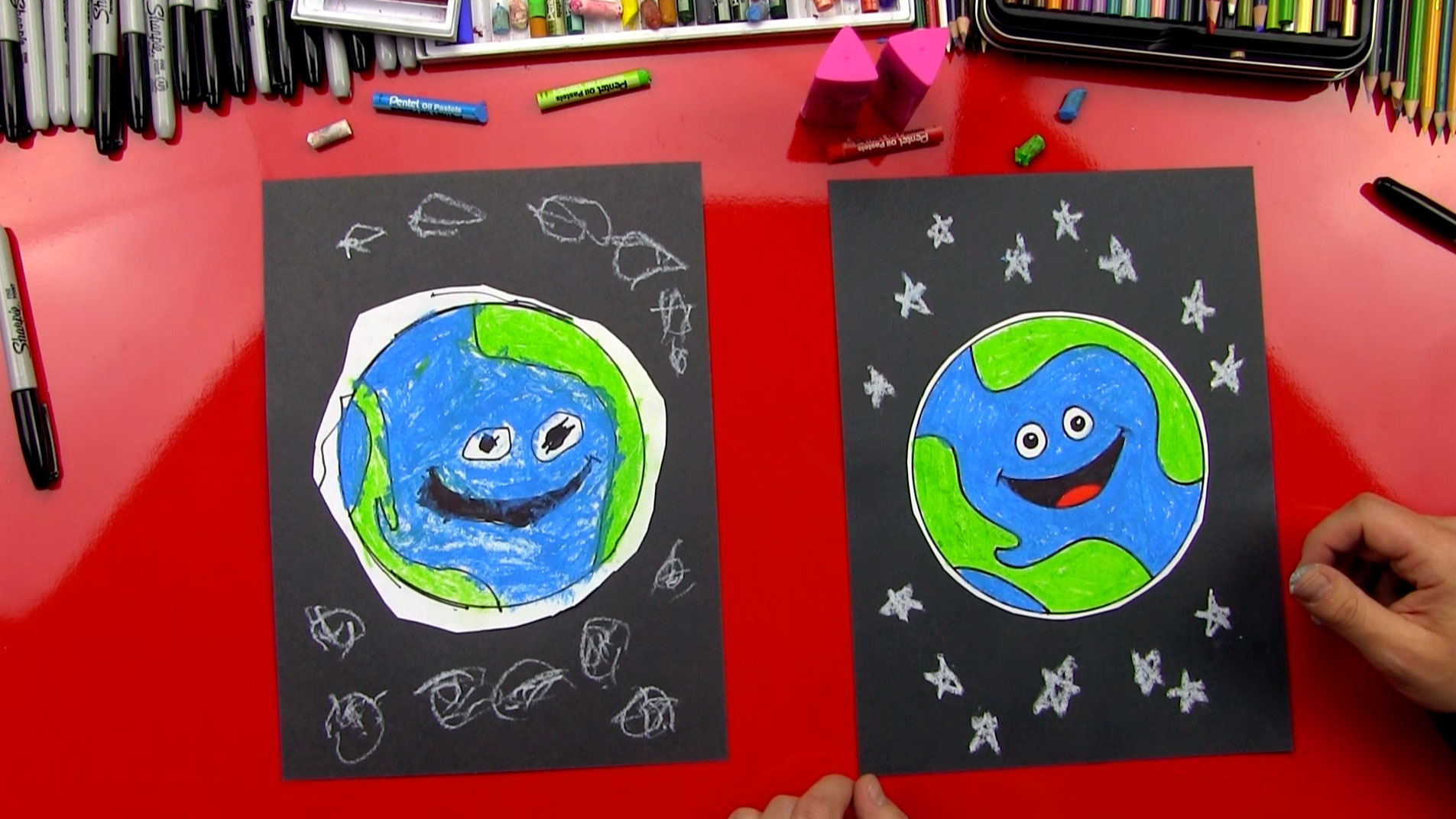 1905x1072 how to draw earth - Planet Earth Drawing