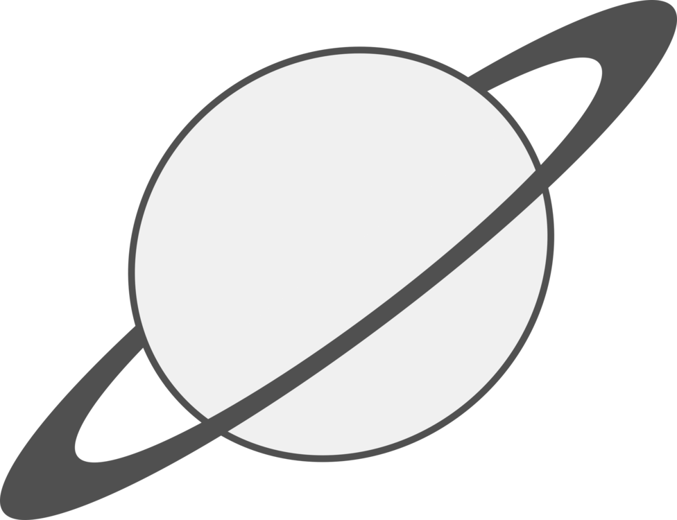 976x750 earth planet ring system saturn black and white cc0 - Planet Line Drawing