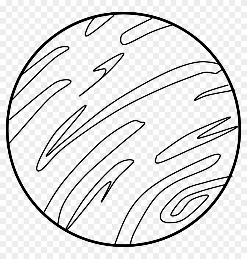 840x880 White Clipart Planet - Planet Venus Drawing