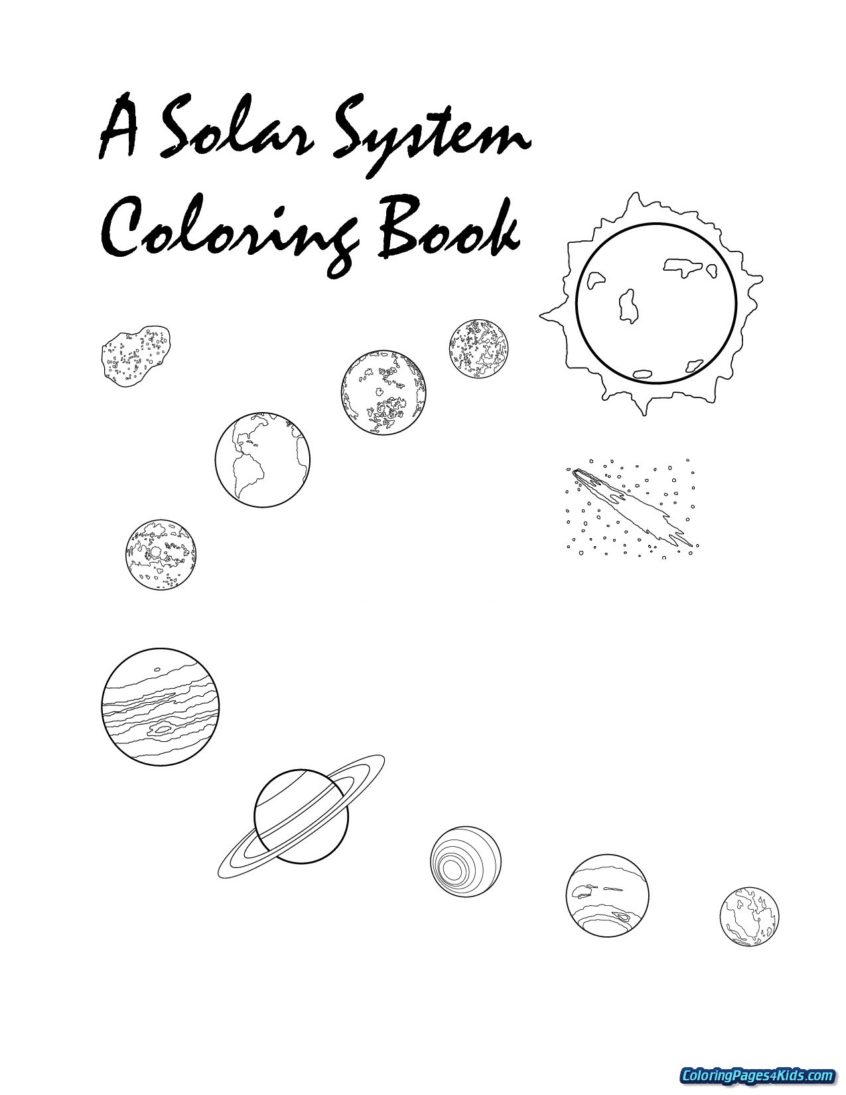 846x1095 coloring pages ideas solar system coloring pages fantastic - Planets Drawing For Kids
