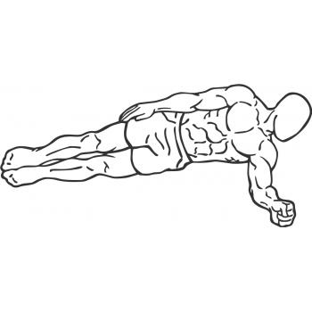 350x350 side plank - Plank Drawing