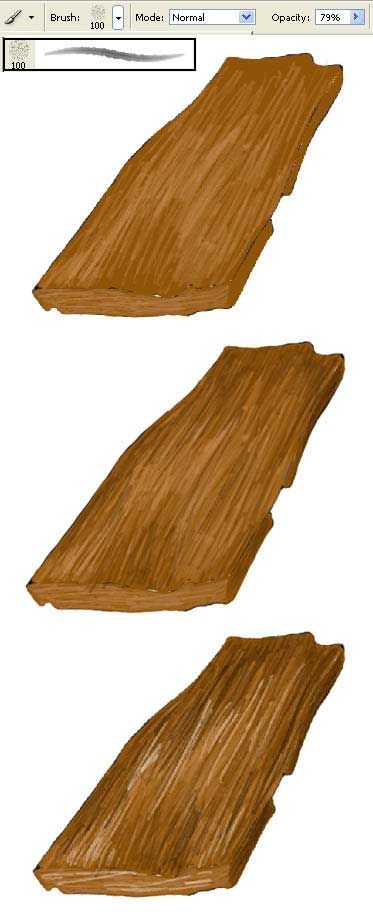 373x918 drawing wooden plank in adobe photoshop cs design - Plank Drawing