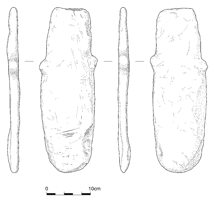850x798 drawing of the stone plank figure from politiko troullia - Plank Drawing