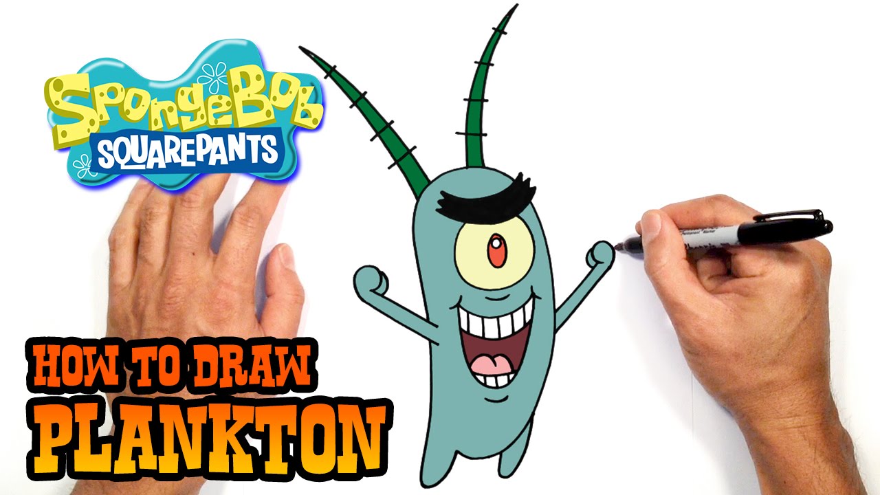 1280x720 how to draw plankton spongebob squarepants - Plankton Drawing