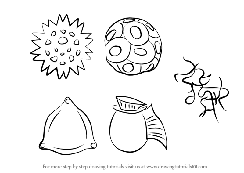 800x567 learn how to draw phytoplankton - Plankton Drawing