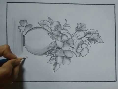 480x360 Flower Pot Design Easy - Plant Pot Drawing