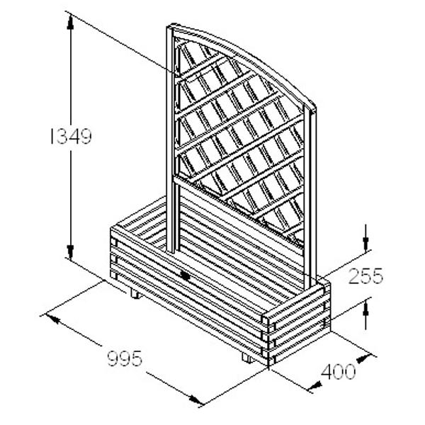 600x600 forest - Planter Drawing