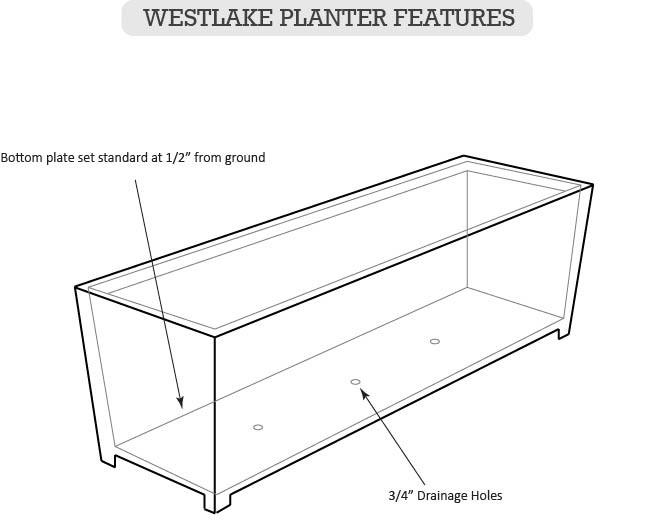 669x528 the westlake steel planters - Planter Drawing